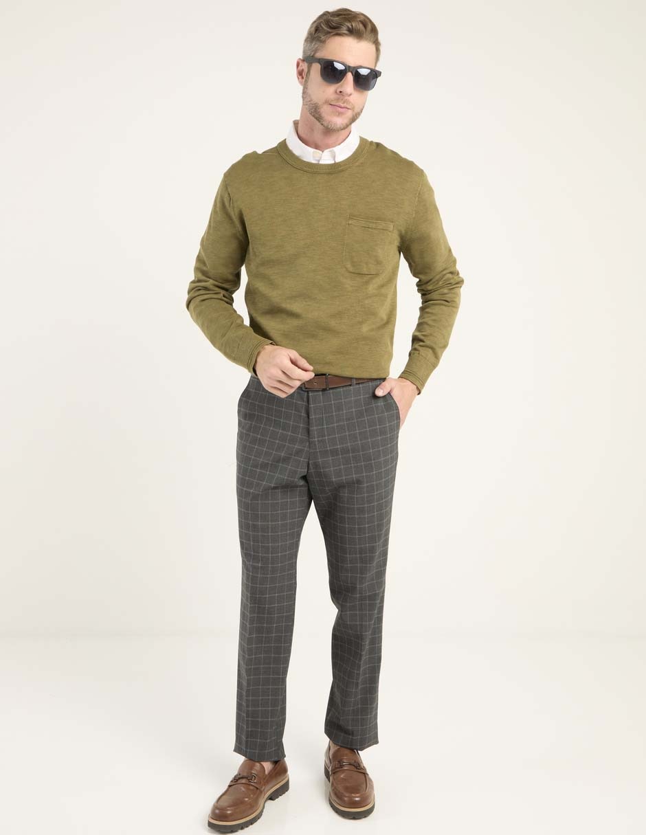 PANTALON YALE, 30, GRIS 0100606219