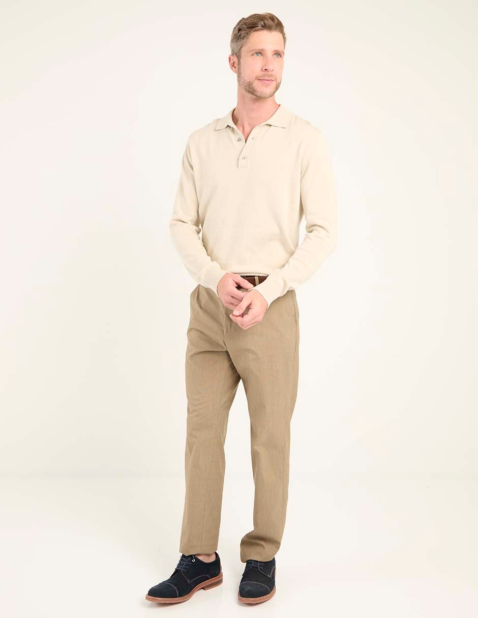 PANTALON YALE, 38, KHAKI 0100726221