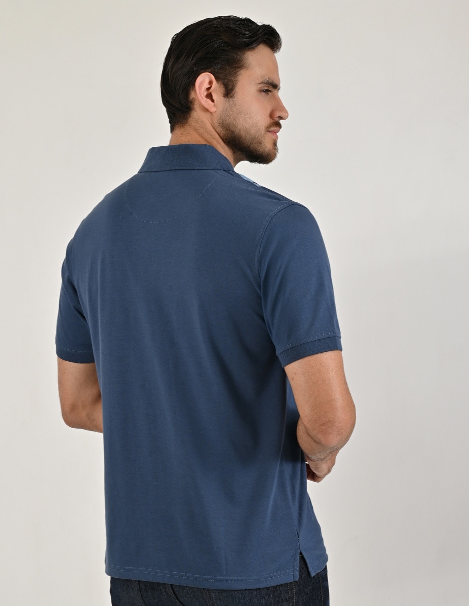 Playera tipo polo Yale para hombre 2