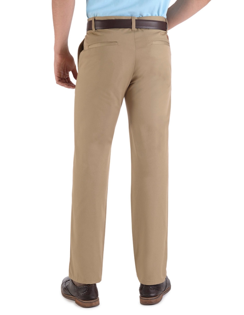 Pantalón slim de gabardina para hombre 2