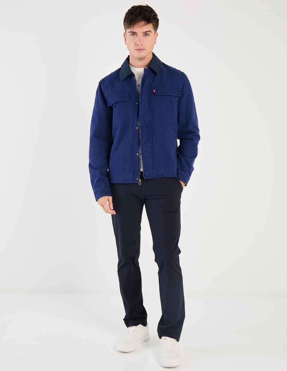 Chamarra bomber con bolsillos para hombre 3
