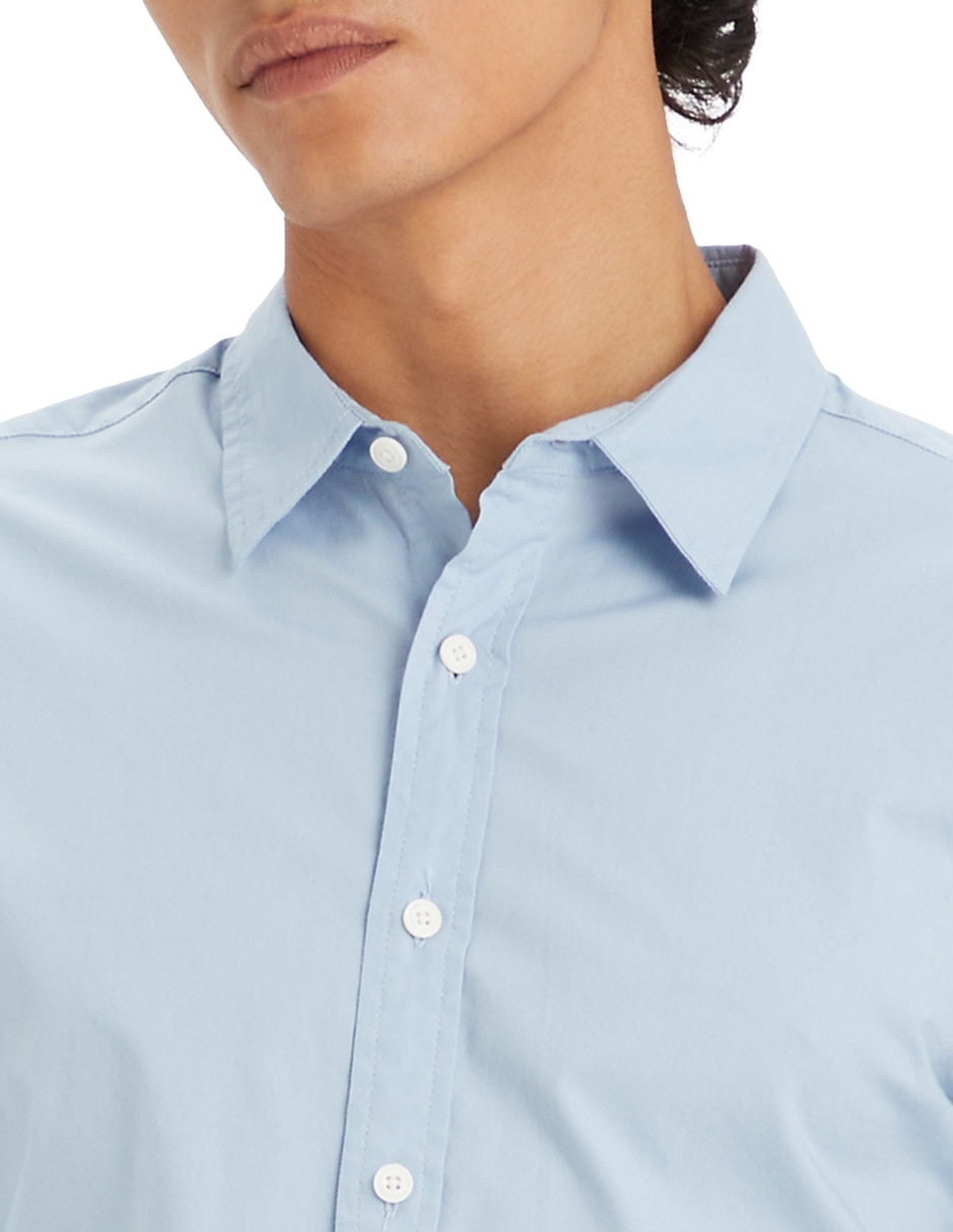 Camisa casual Levi's de algodón manga larga para hombre 3