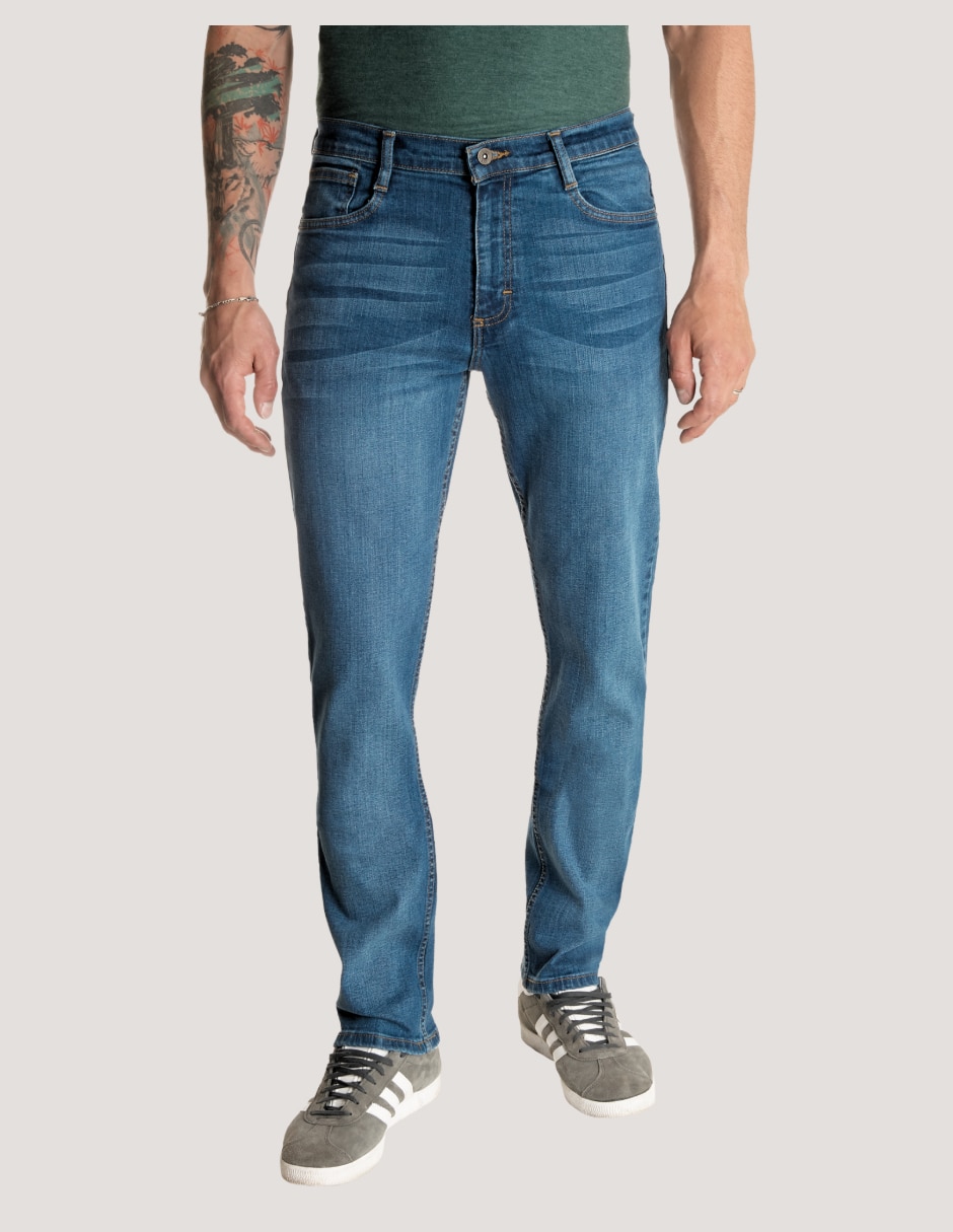 Jeans straight para hombre