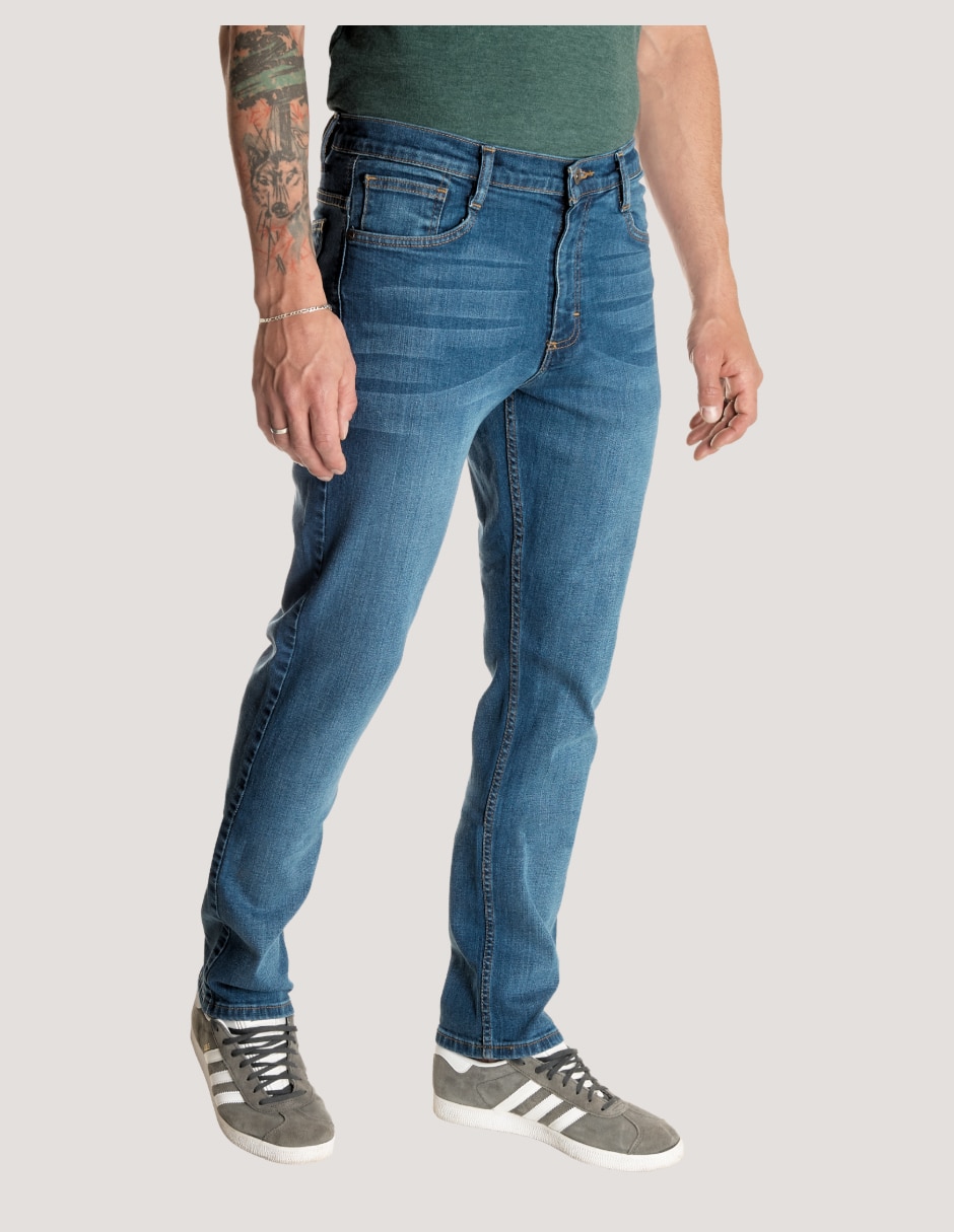 Jeans straight para hombre 2