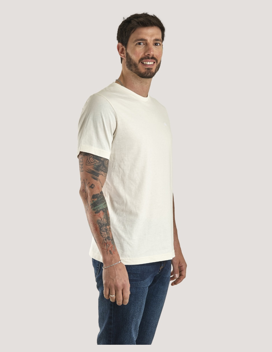 Playera cuello redondo para hombre 2