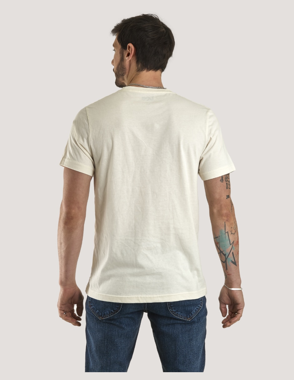 Playera cuello redondo para hombre 4