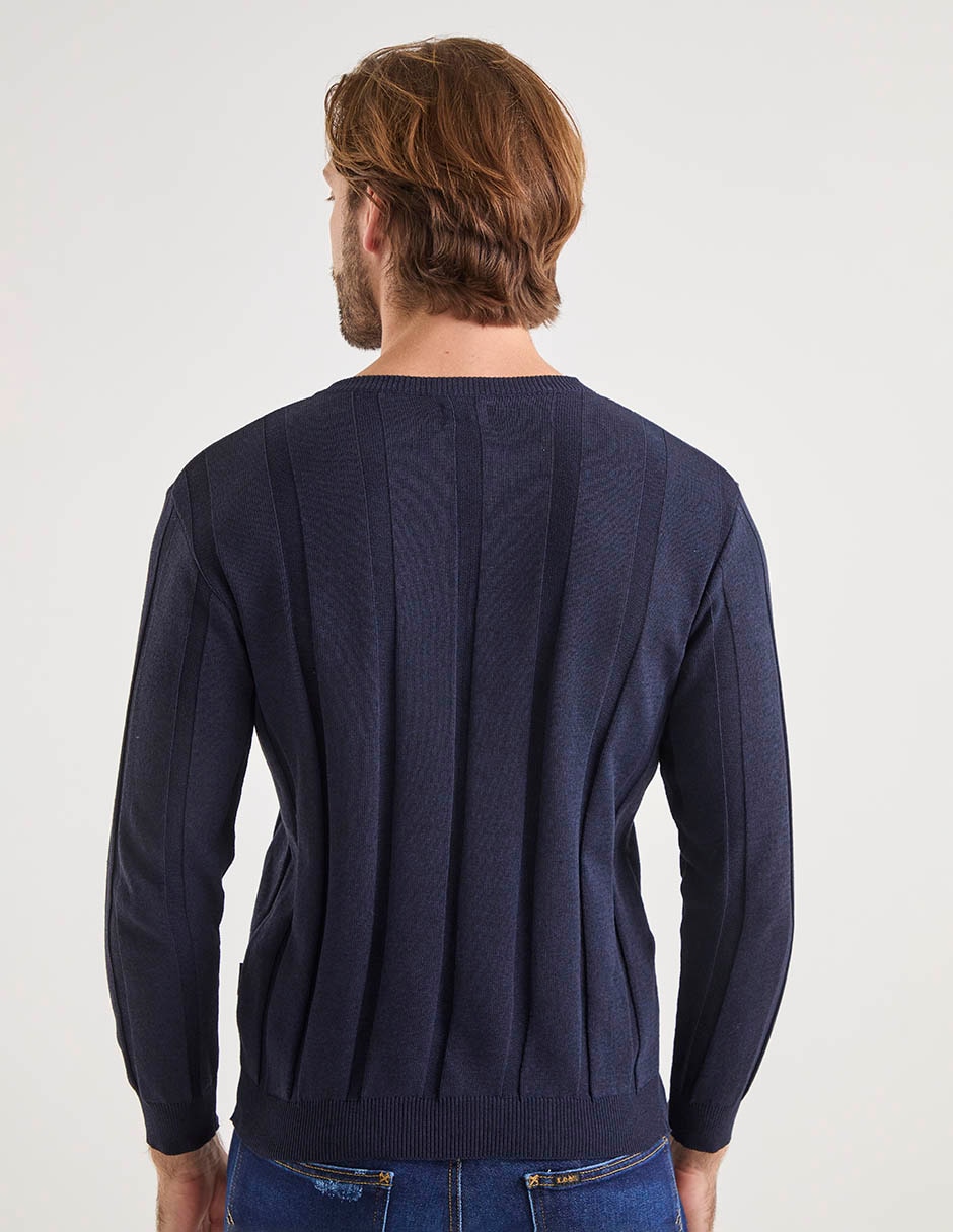 Suéter cuello redondo para hombre 2