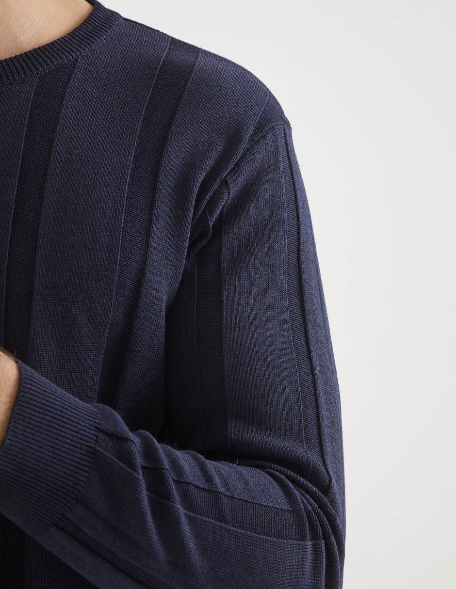 Suéter cuello redondo para hombre 4