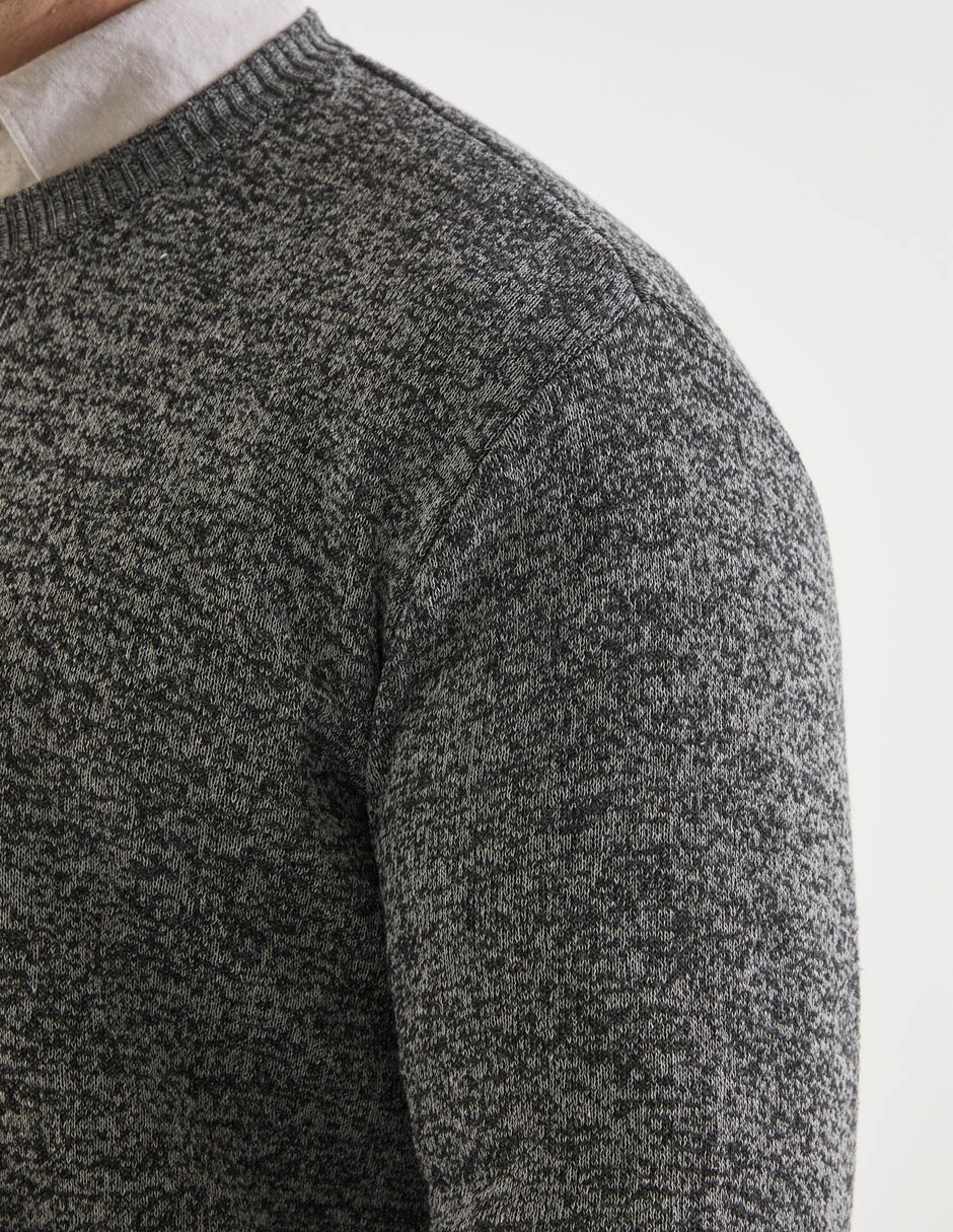 Suéter cuello redondo para hombre 4