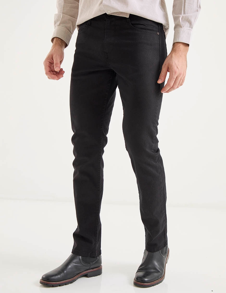 Pantalón casual slim de algodón para hombre Pantalón casual slim de algodón para hombre