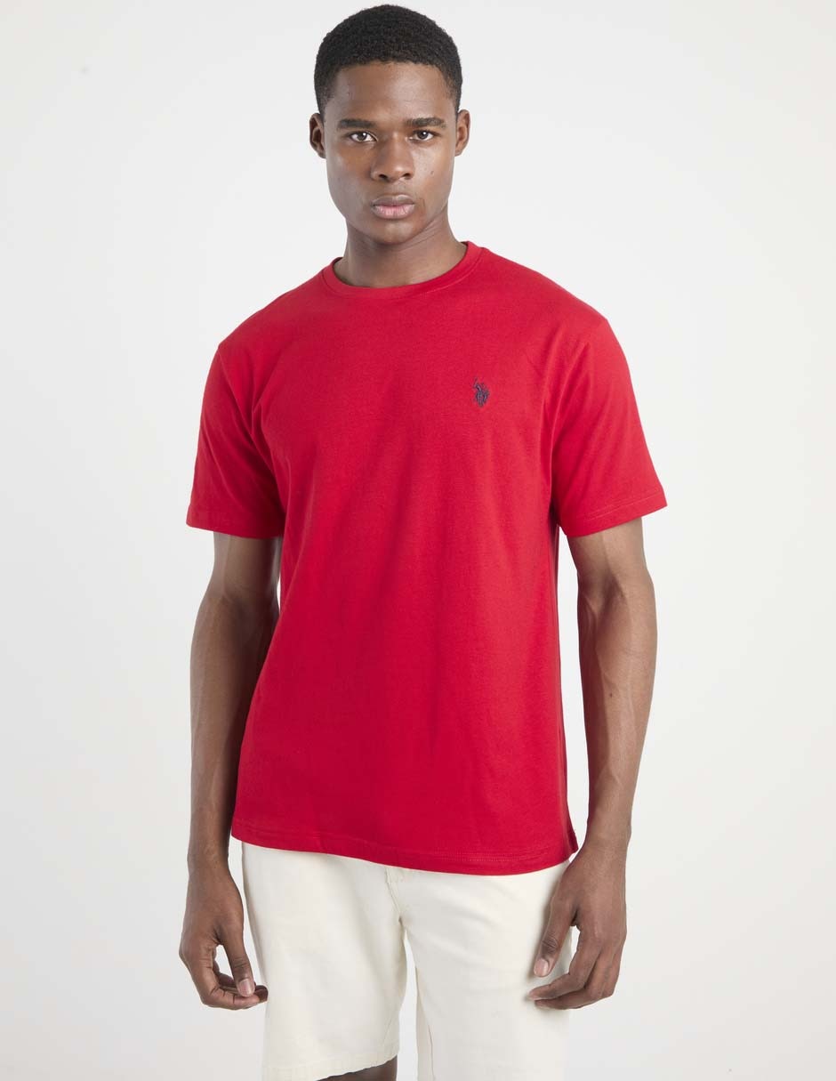 Playera cuello redondo para hombre