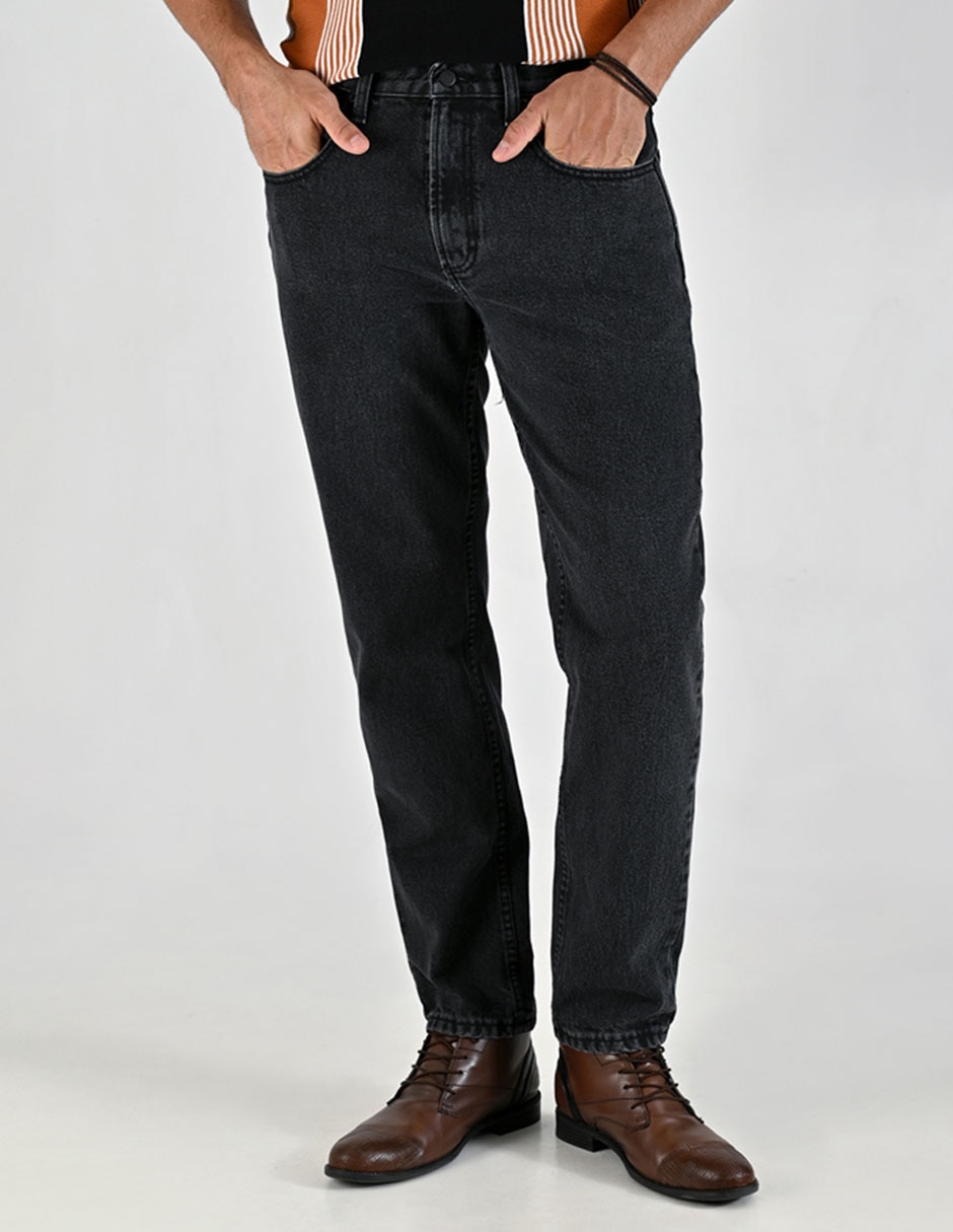 Jeans straight lavado obscuro para hombre Jeans straight lavado obscuro para hombre