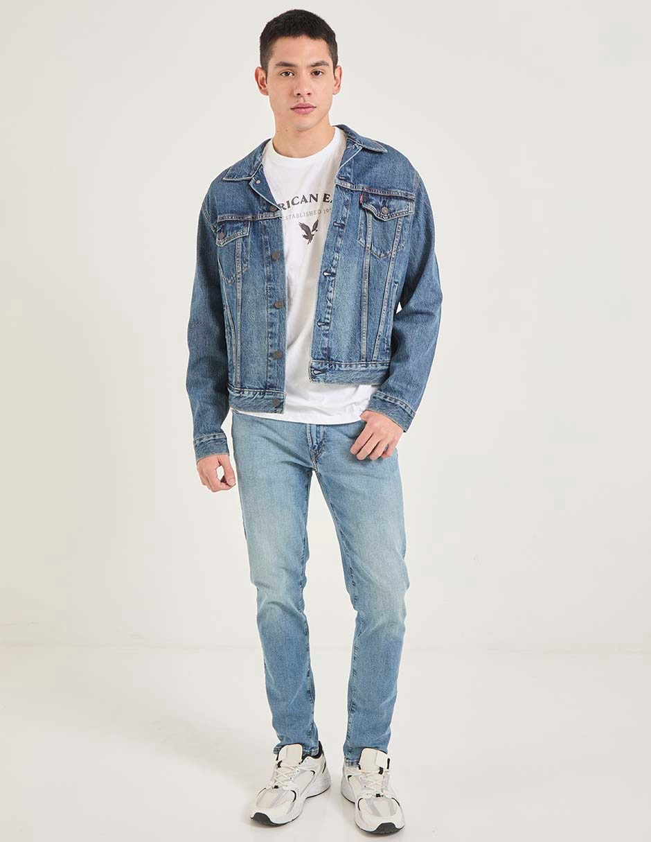 Chamarra denim de mezclilla para hombre 3