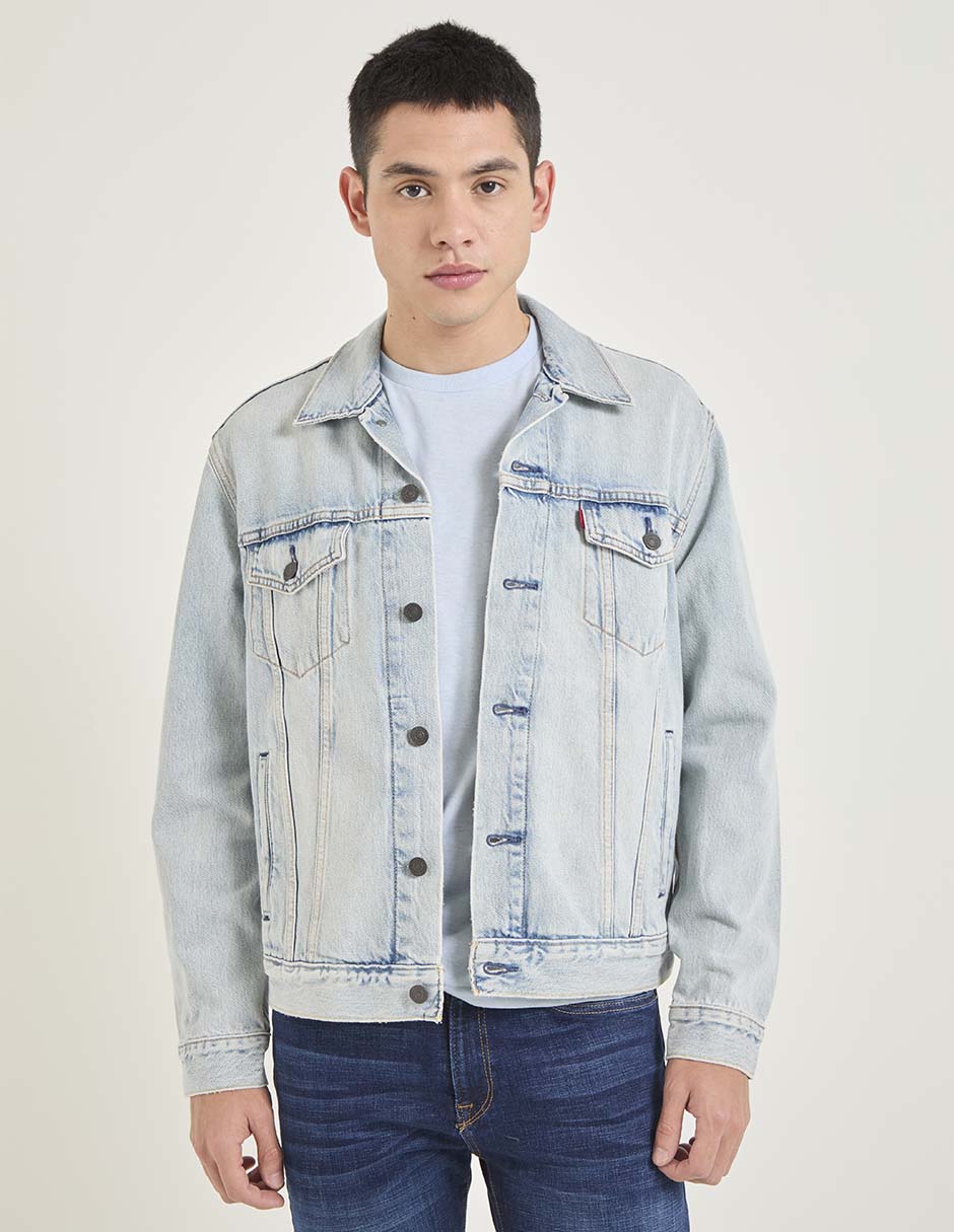 Chamarra denim de mezclilla para hombre Chamarra denim de mezclilla para hombre