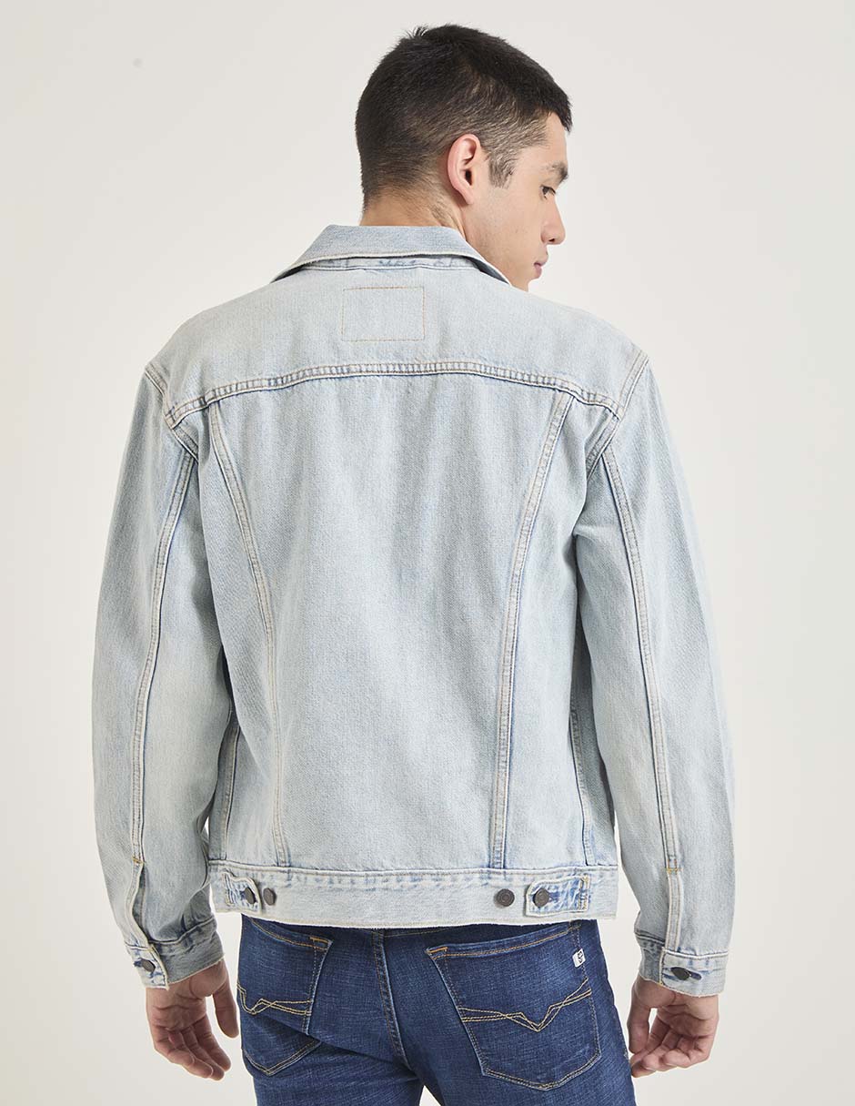 Chamarra denim de mezclilla para hombre 2