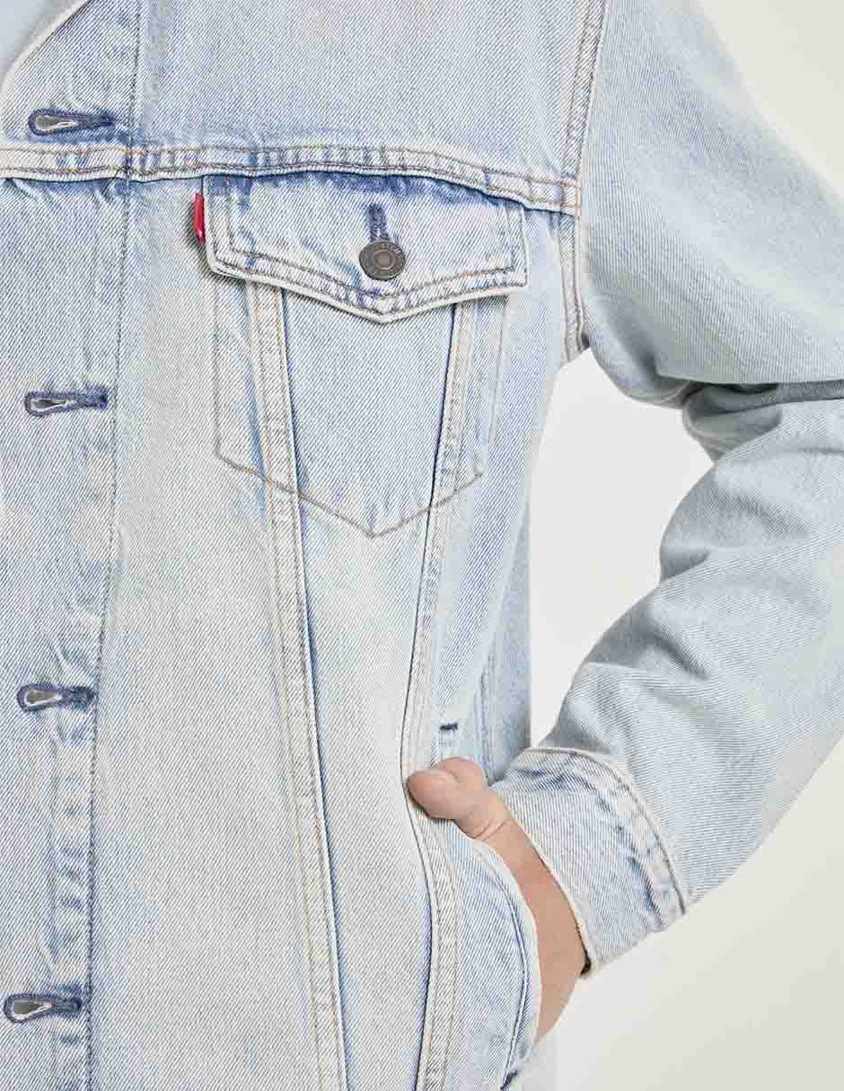 Chamarra denim de mezclilla para hombre 4