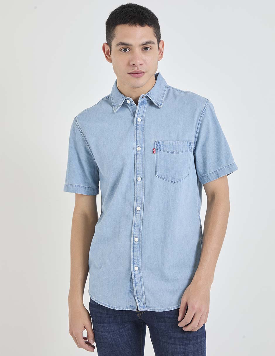 Camisa casual manga corta para hombre Camisa casual manga corta para hombre