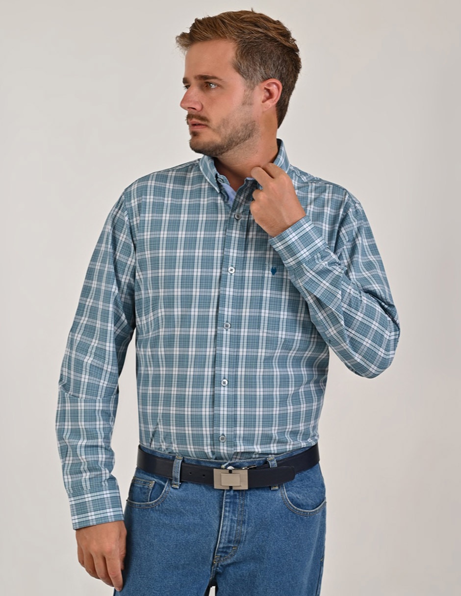 Camisa casual manga larga para hombre Camisa casual manga larga para hombre
