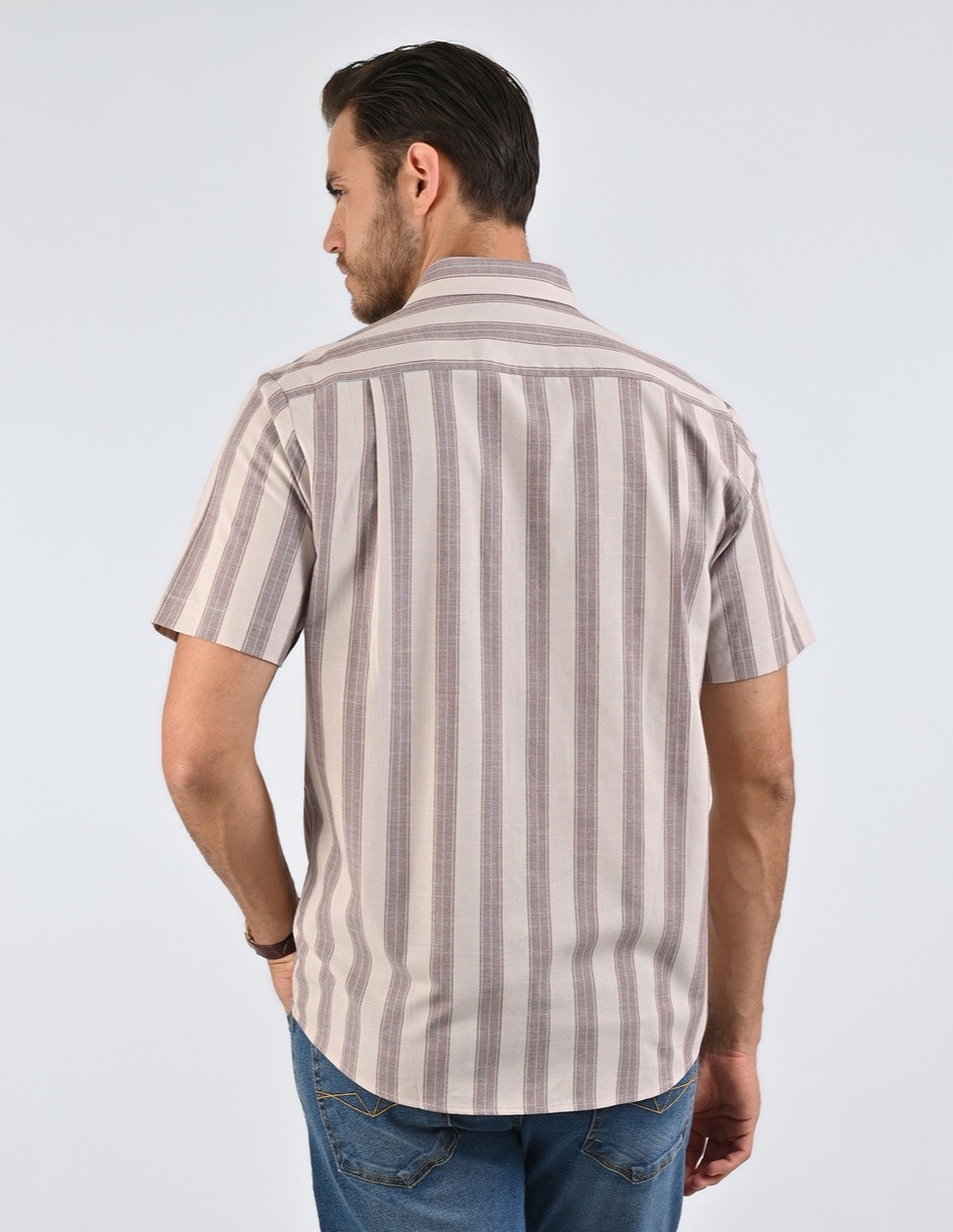 Camisa casual manga corta para hombre 2