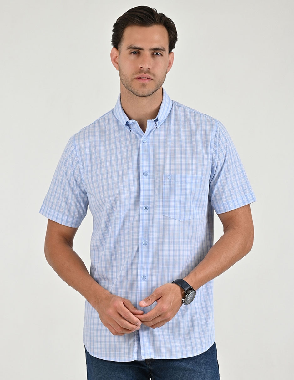 Camisa casual manga corta para hombre Camisa casual manga corta para hombre