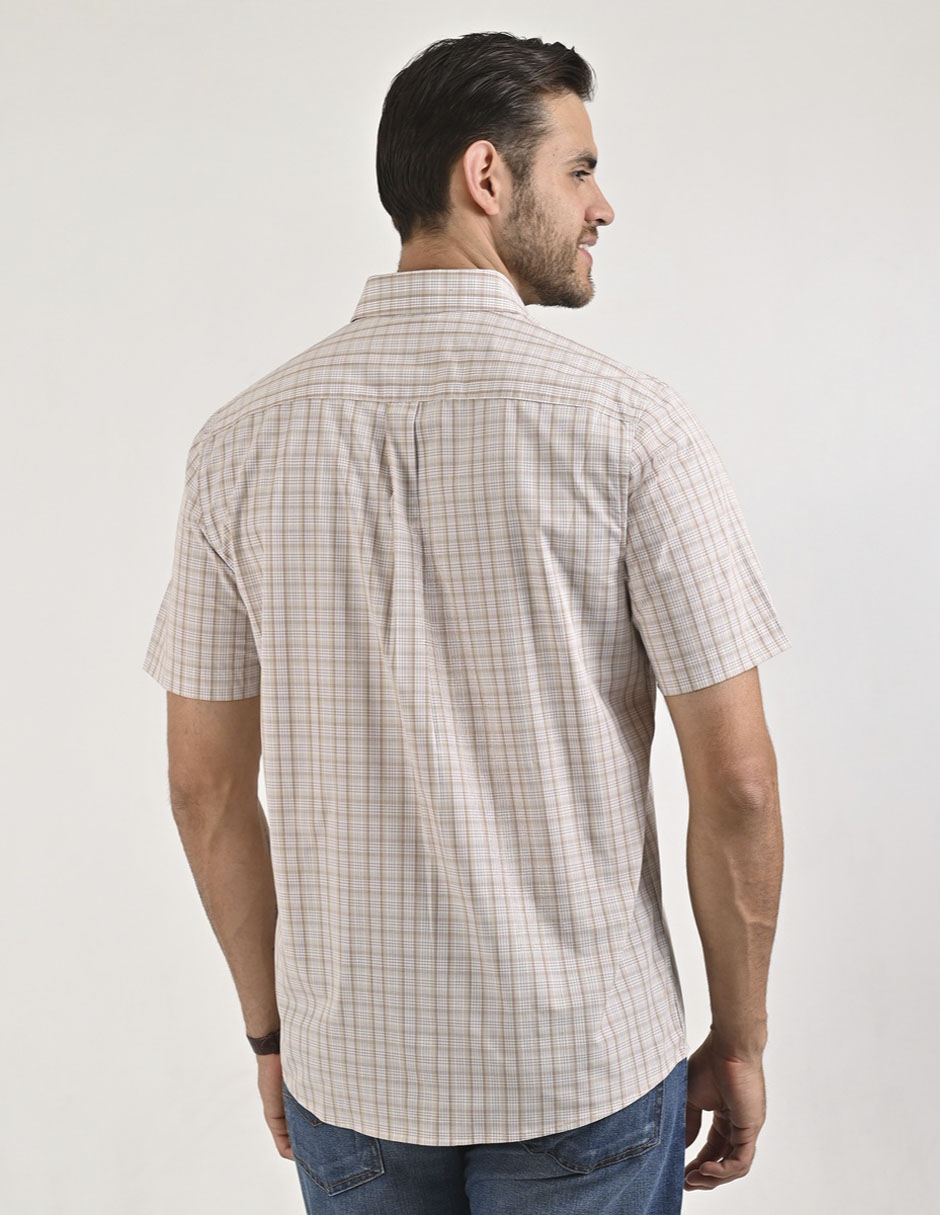 CAMISA 0422055465 YALE, G, KHAKI