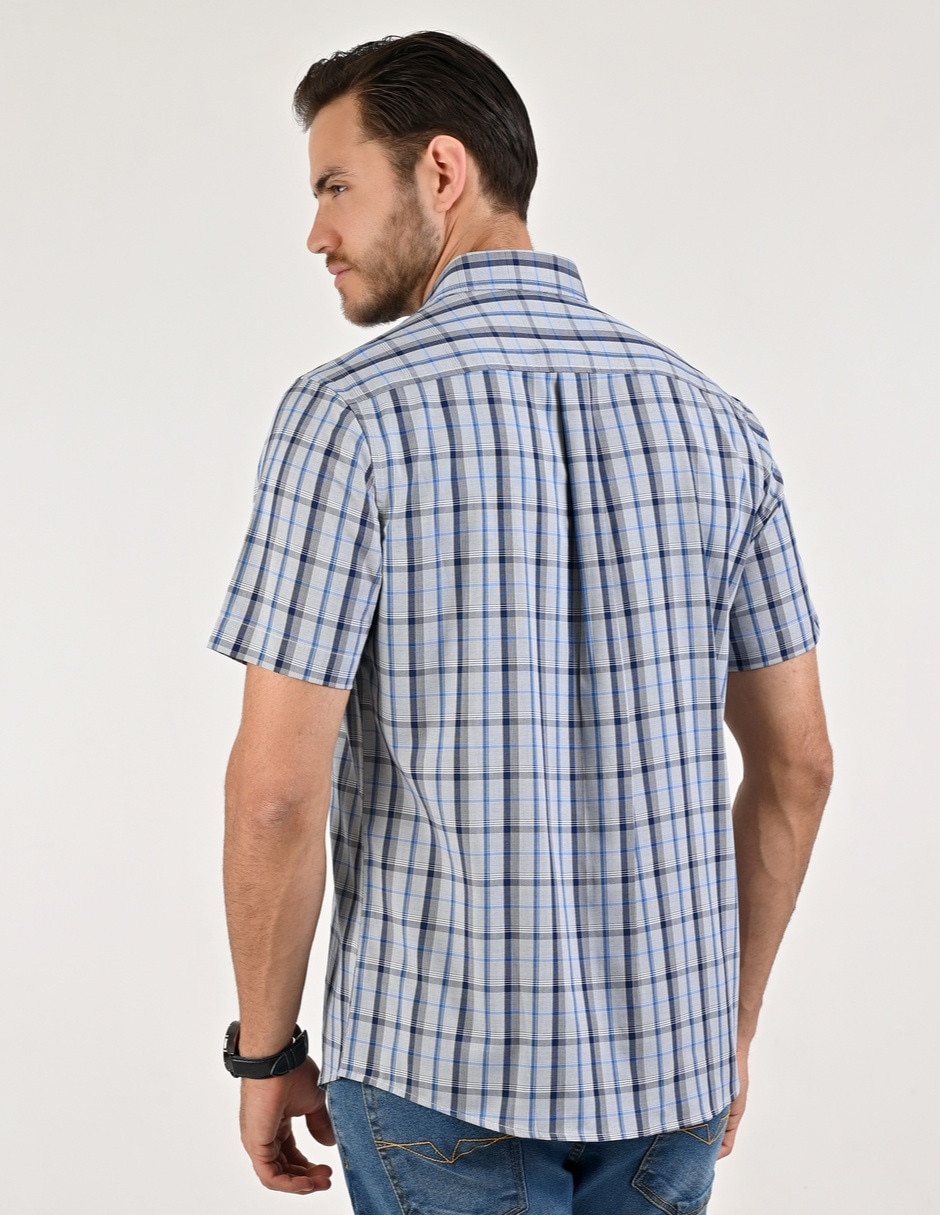 Camisa casual manga corta para hombre 2