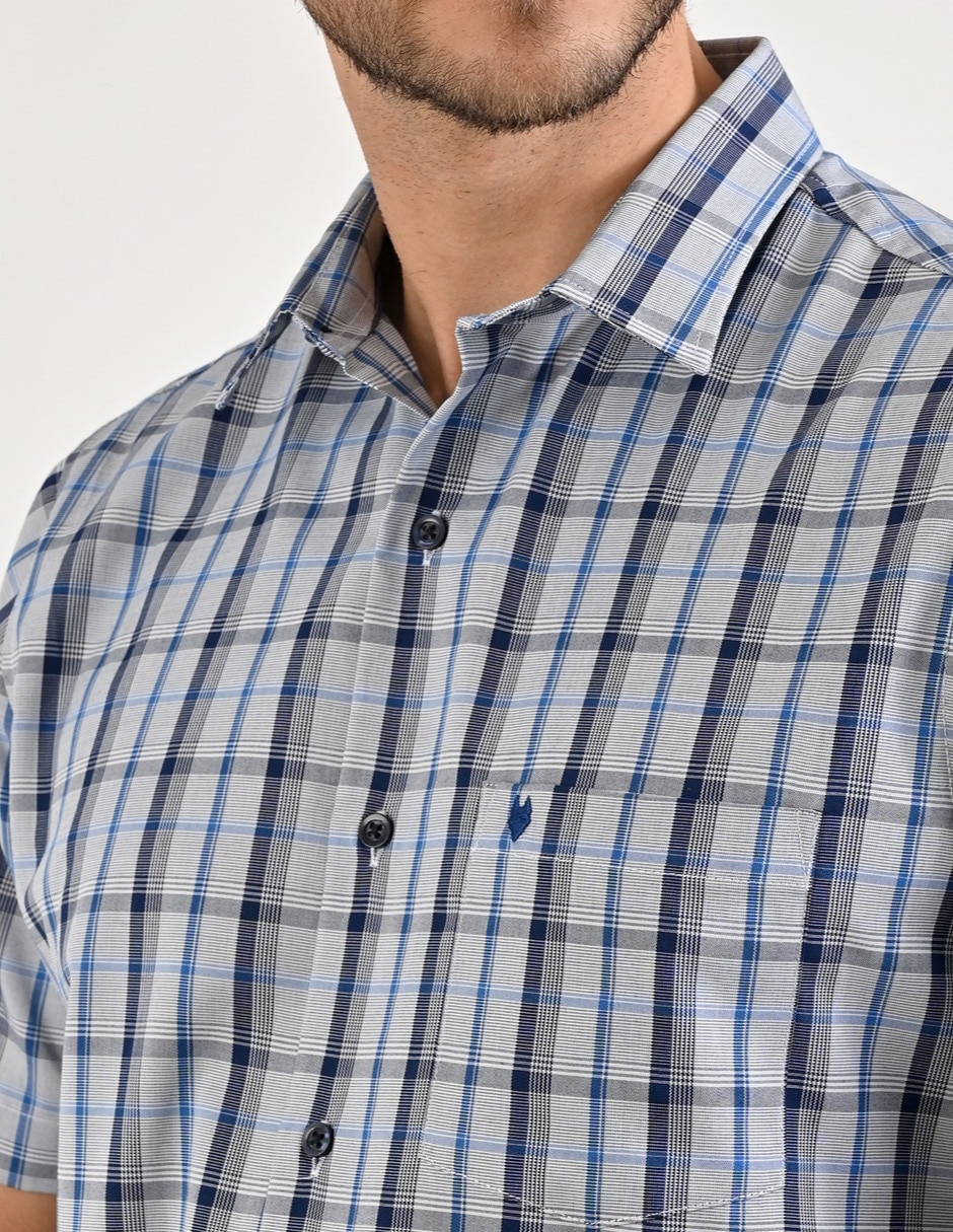 Camisa casual manga corta para hombre 4