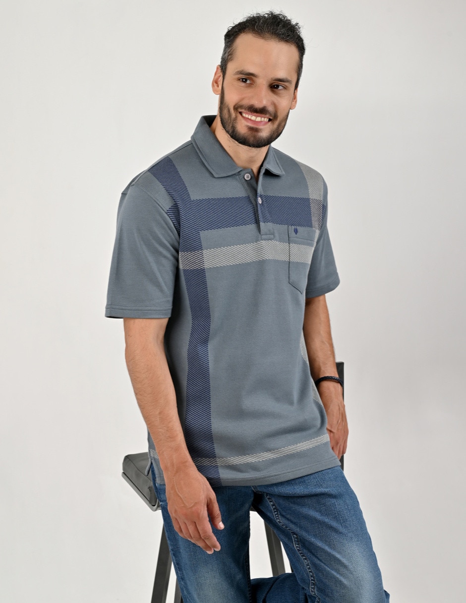 Playera tipo polo para hombre 4
