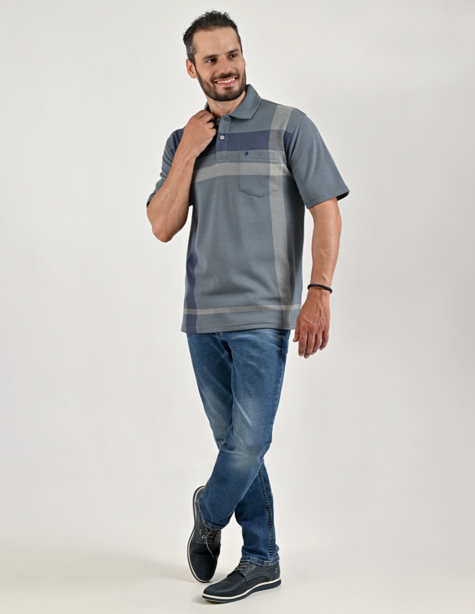 Playera tipo polo para hombre 6