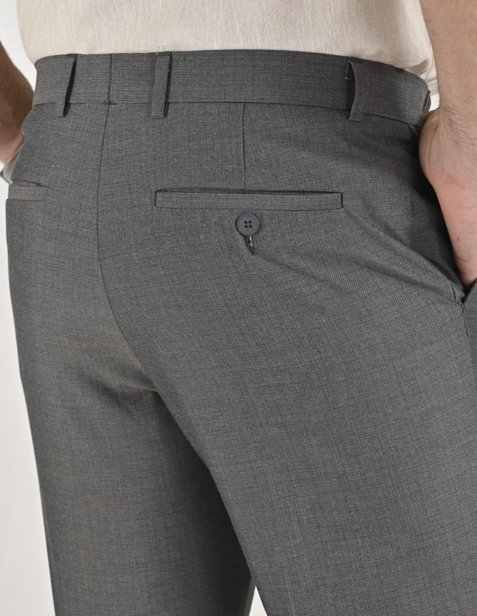 Pantalón de vestir de algodón para hombre 4