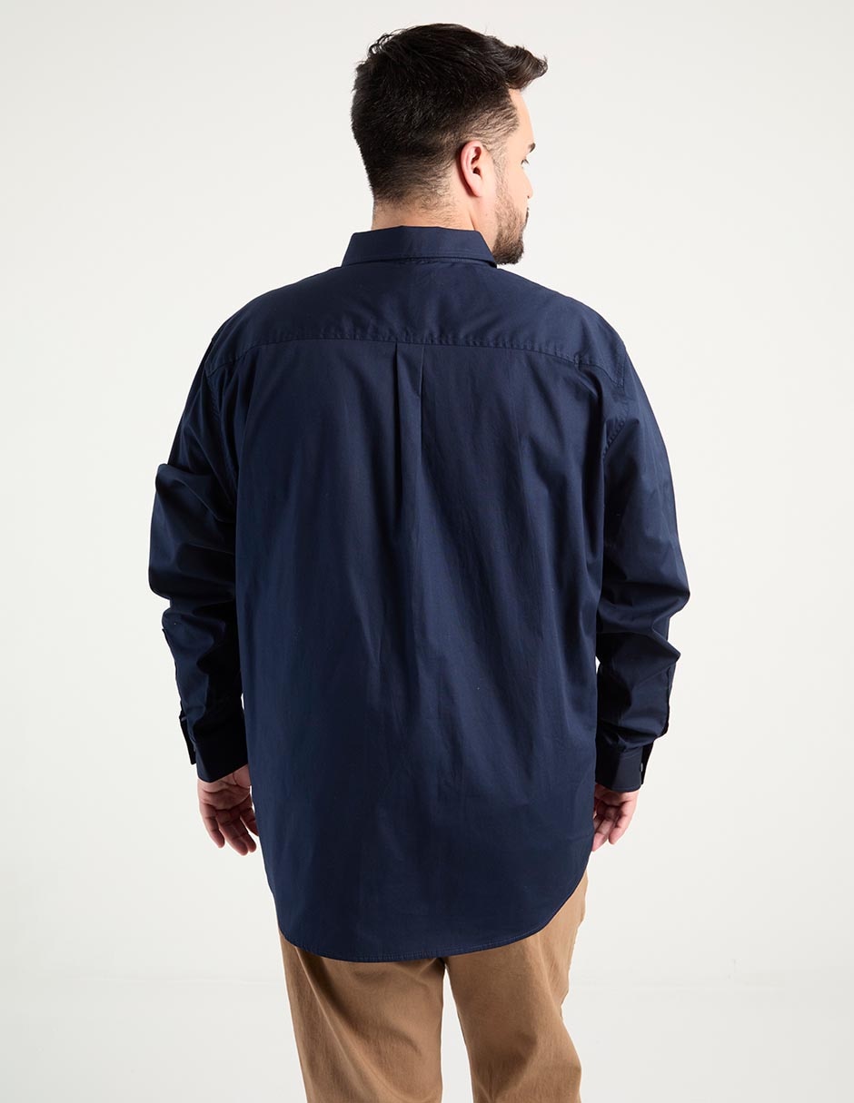 CAMISA 041803729, 2EG(44), AZUL MARINO