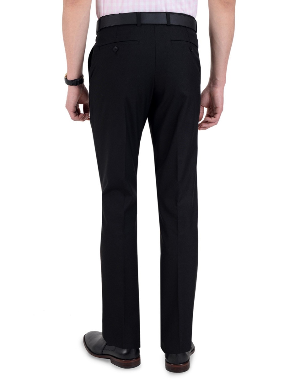 Pantalón de vestir regular para hombre 2
