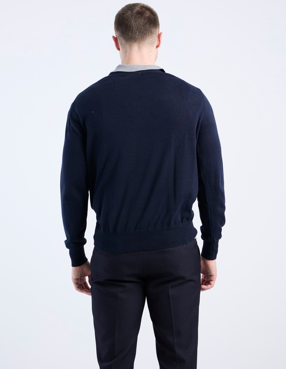 Suéter cuello redondo para hombre 2