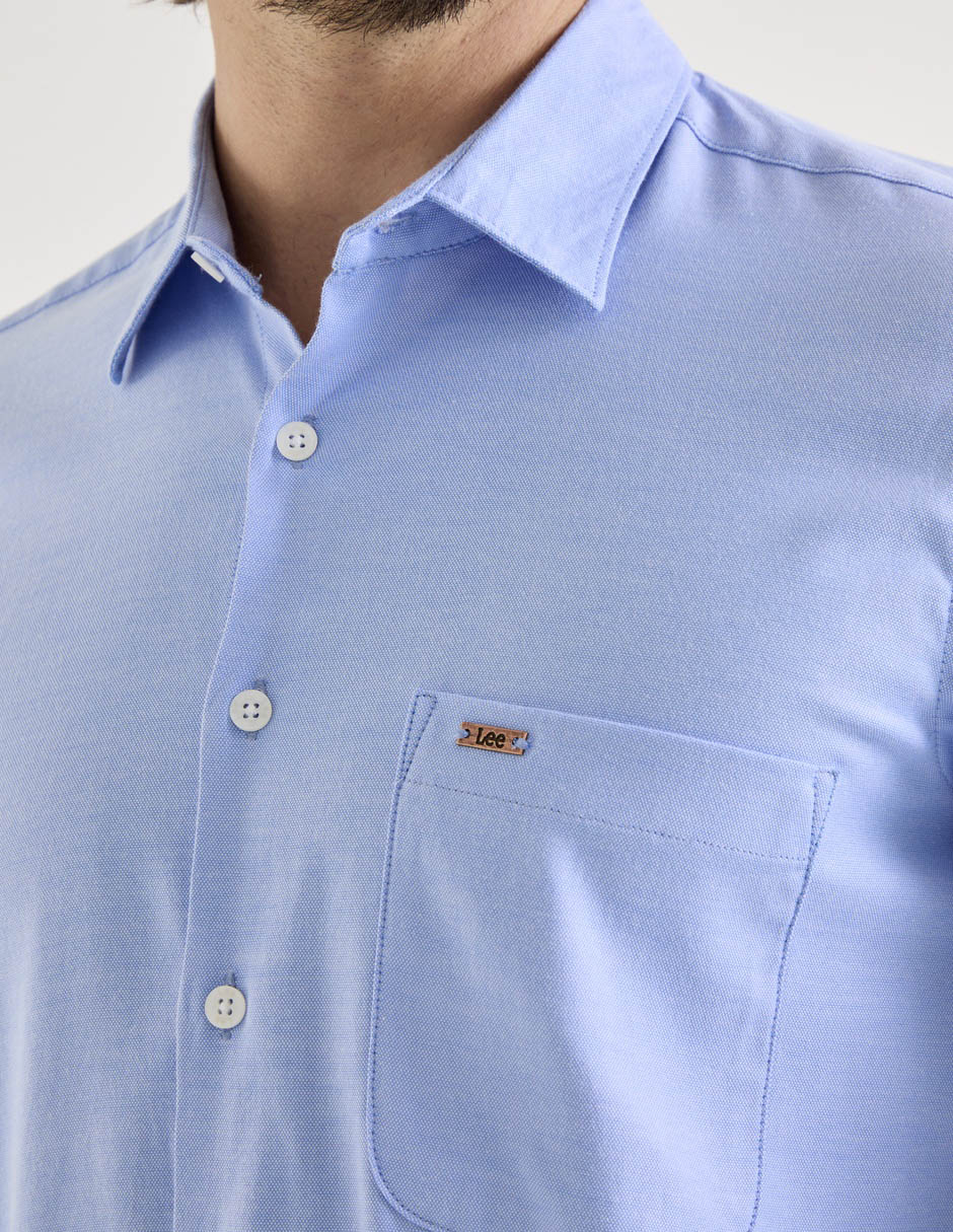 Camisa casual manga larga para hombre 4