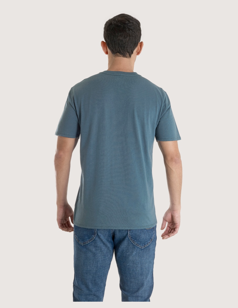 Playera cuello redondo para hombre 4