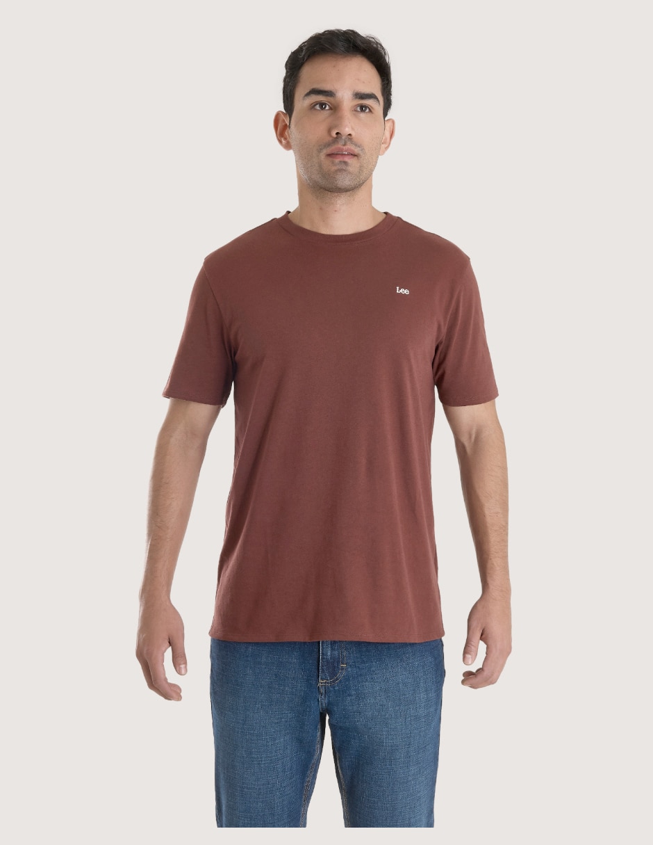 Playera cuello redondo para hombre