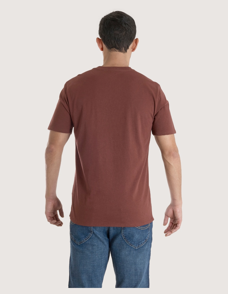Playera cuello redondo para hombre 4
