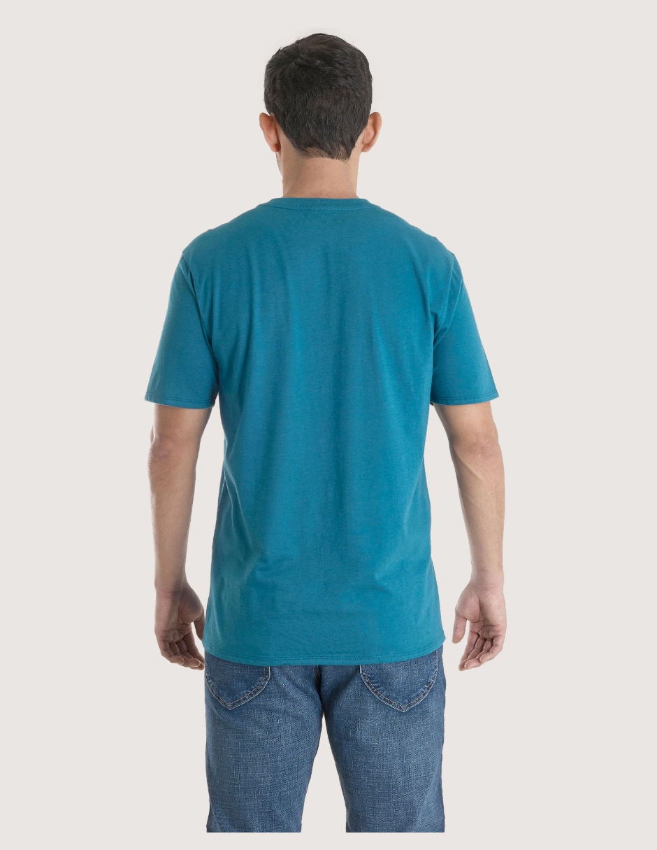 Playera cuello redondo para hombre 4