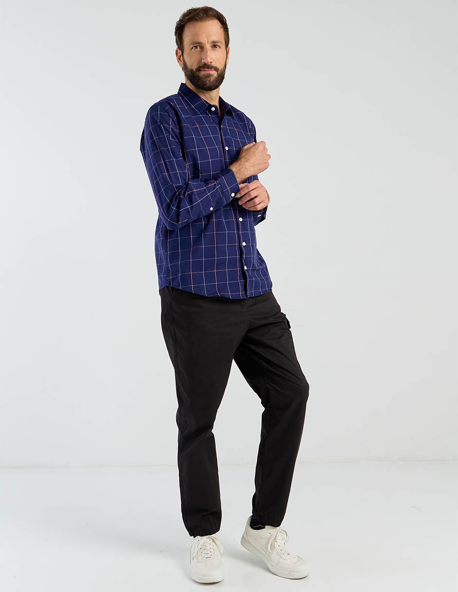 Pantalón casual cargo baggy para hombre 2