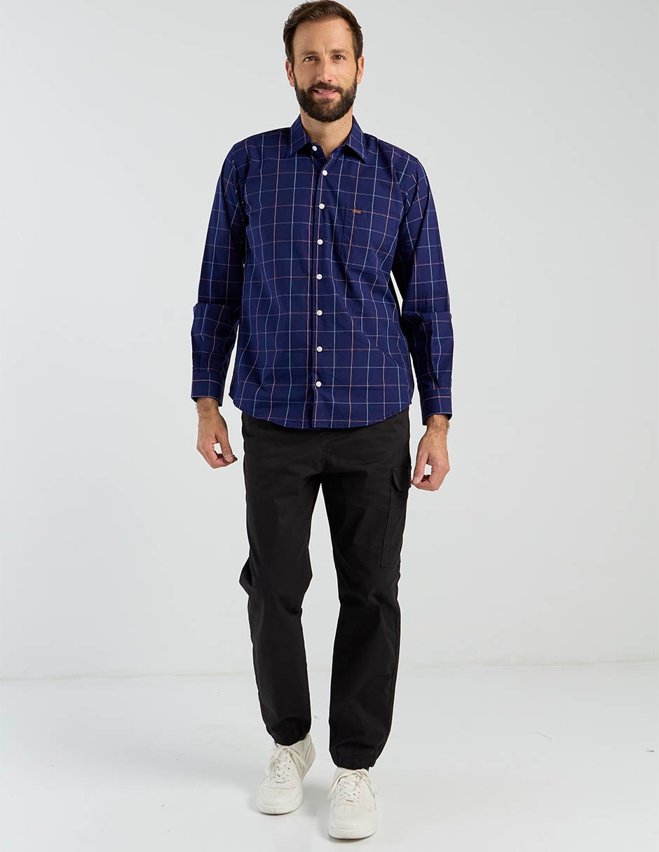 Pantalón casual cargo baggy para hombre 3