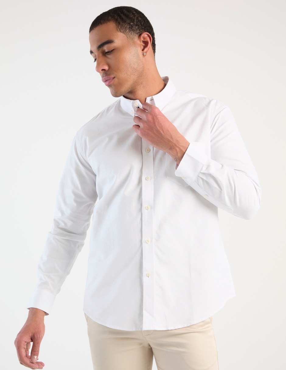 Camisa casual manga larga para hombre Camisa casual manga larga para hombre