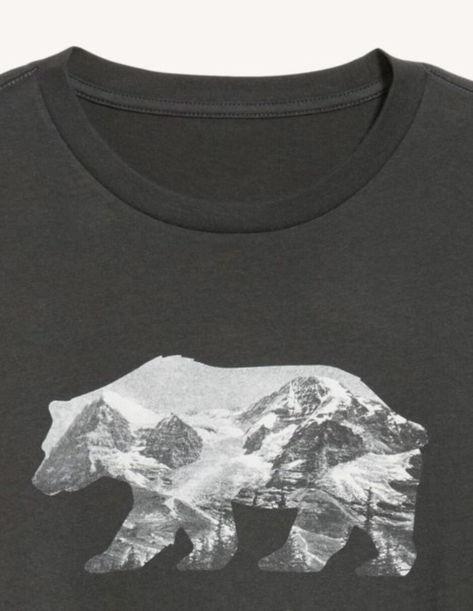 Playera cuello redondo para hombre 2