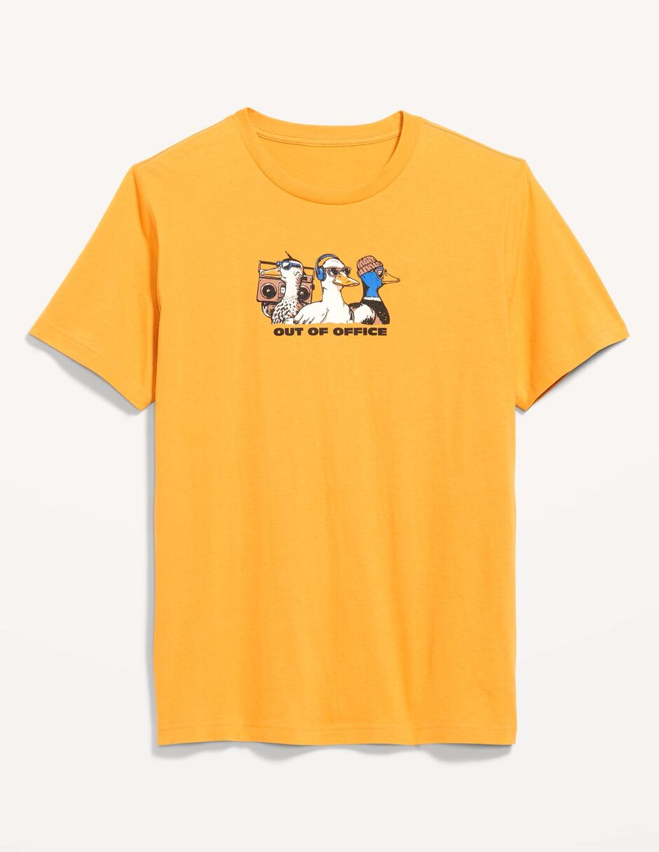 Playera cuello redondo para hombre