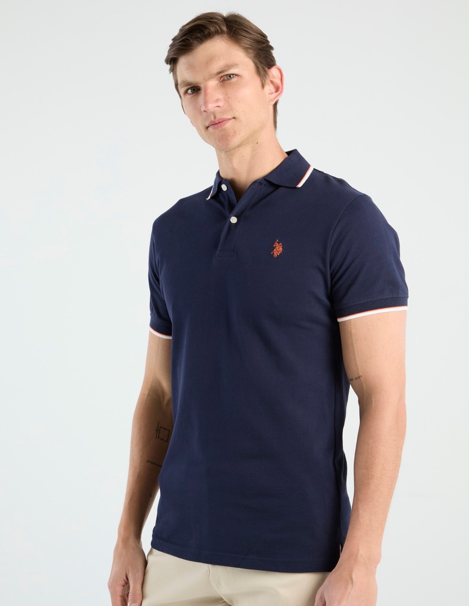 Playera tipo polo para hombre