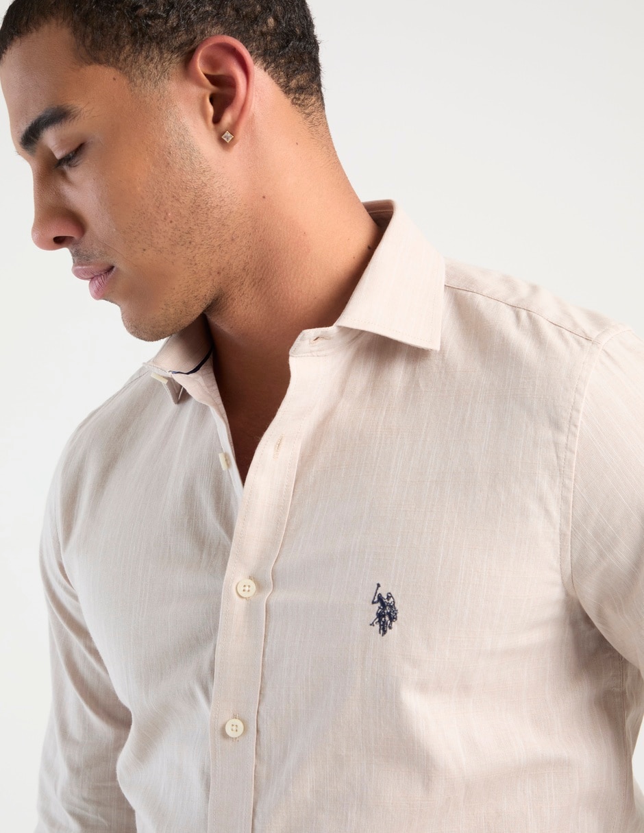 CAMISA USBMS-57-8255 US POL, EG, KAKHI