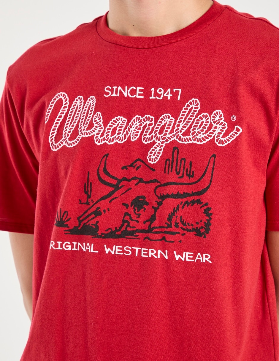Playera cuello redondo para hombre 4