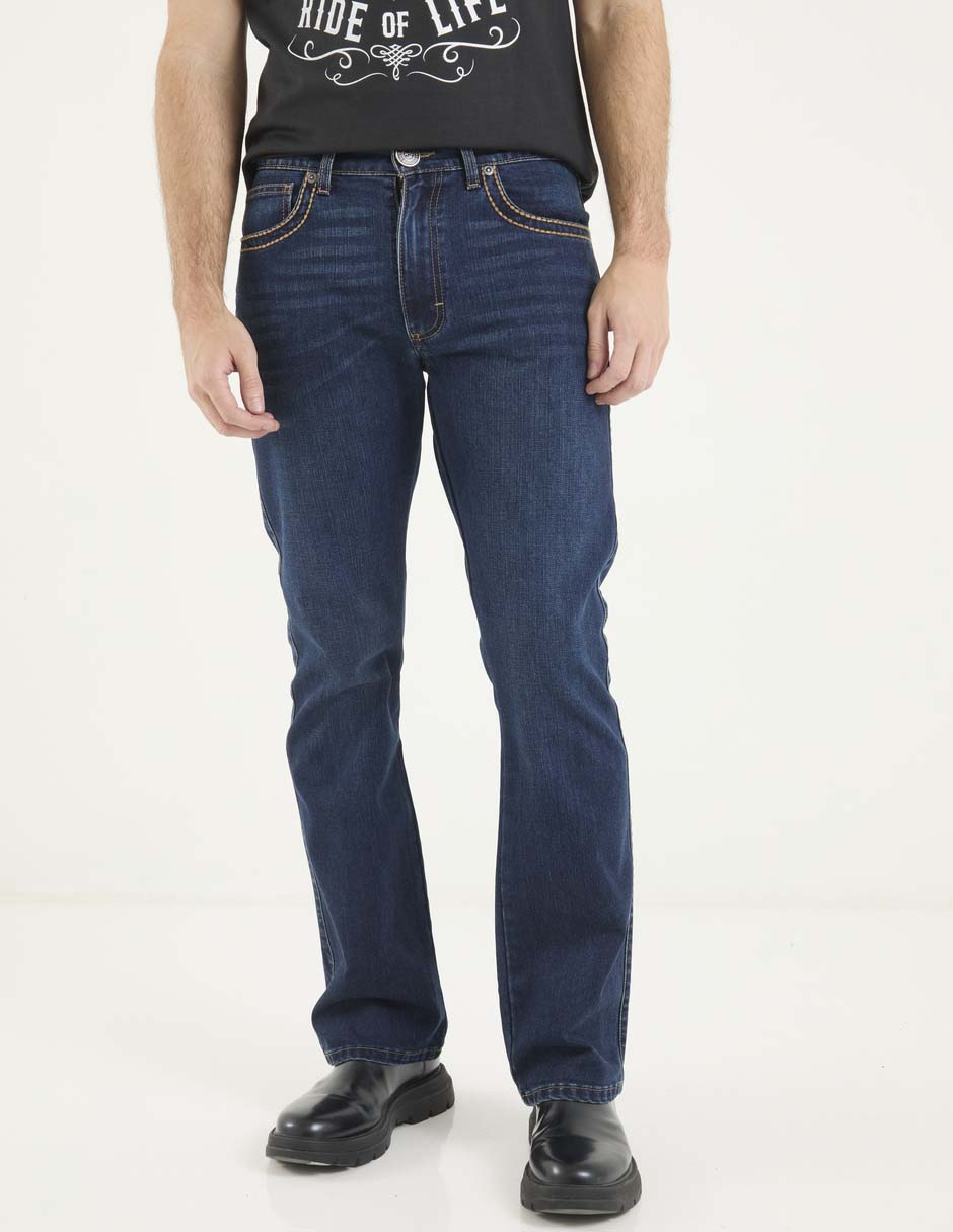 Jeans slim lavado stone wash para hombre Jeans slim lavado stone wash para hombre