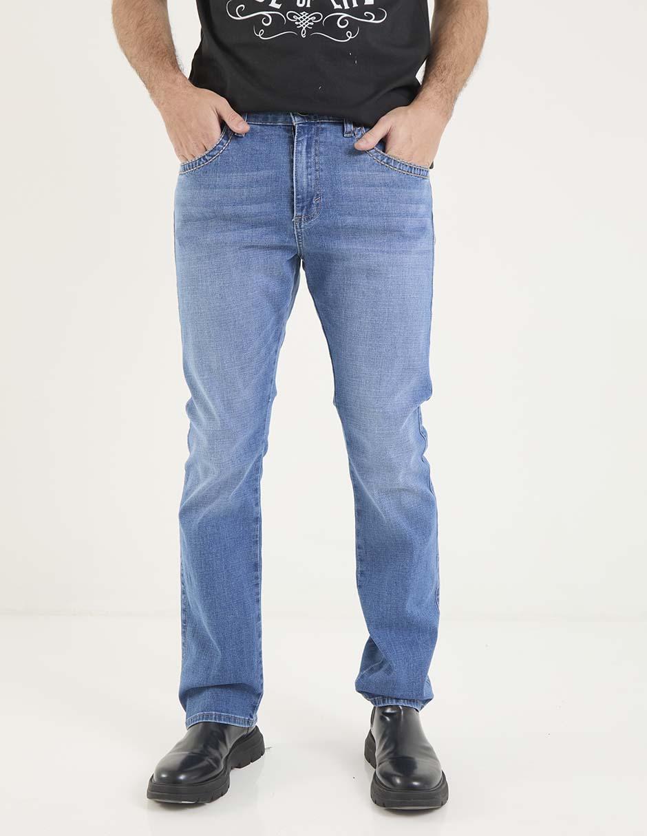 Jeans slim lavado claro para hombre Jeans slim lavado claro para hombre