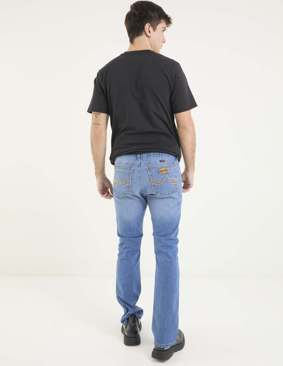 Jeans slim lavado claro para hombre 2