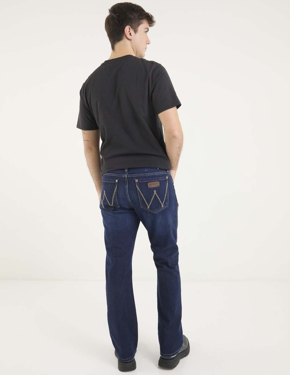 Jeans slim lavado stone wash para hombre 2